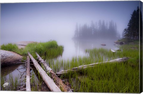 Framed Lower Sand Creek Lake Print