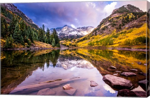 Framed Maroon Bells Print