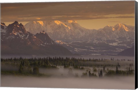 Framed Moods Of Denali Print