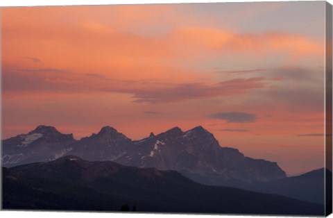Framed Painted Morning Print