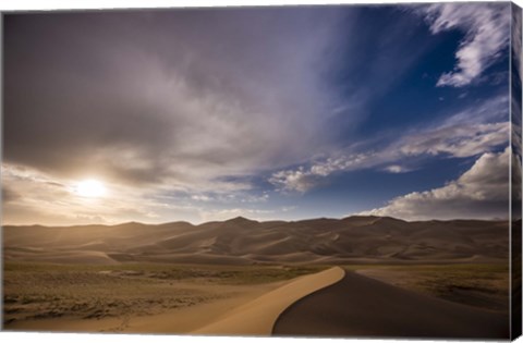 Framed Great Dunes Print