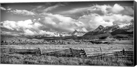 Framed Colorado Fields Print
