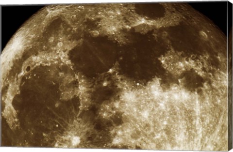 Framed Moon 1 Print