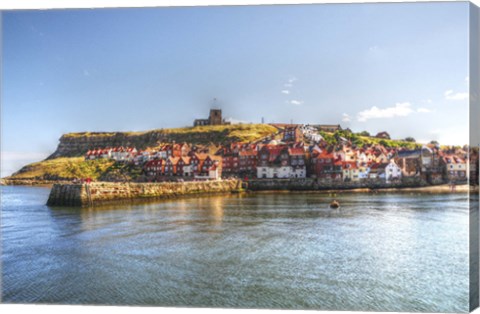 Framed Whit By Harbour 2 Print