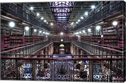 Framed Mortlock Library Print