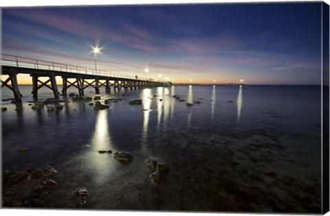 Framed Moonta Bay Print