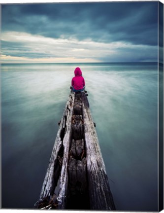 Framed To have the World in Front of You Print