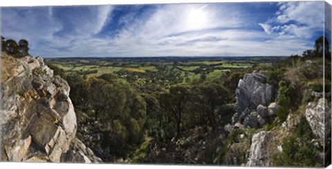 Framed Mt Barker Summit Print