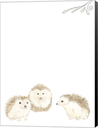 Framed Baby Animals IV Print