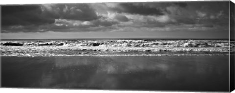 Framed Waves 1 Print