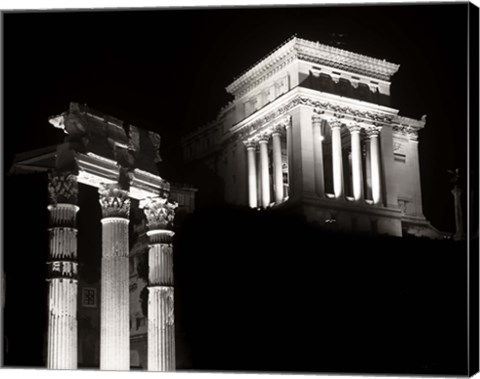 Framed Forum Night Print