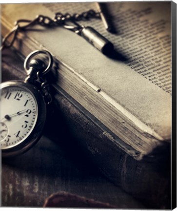 Framed Watch Book Print