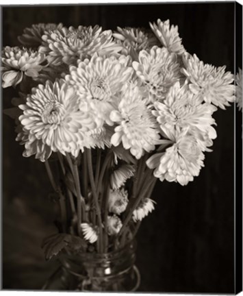 Framed Pompons Print