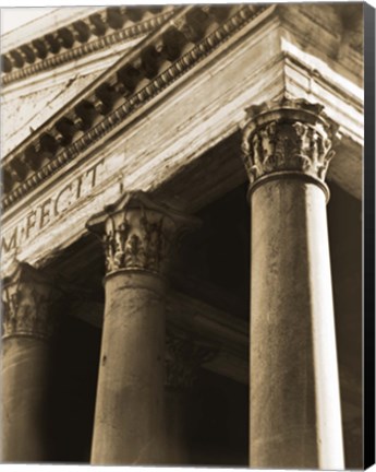 Framed Pantheon, Rome Print