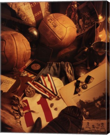 Framed Soccer Print