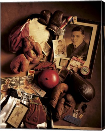 Framed Boxing Print