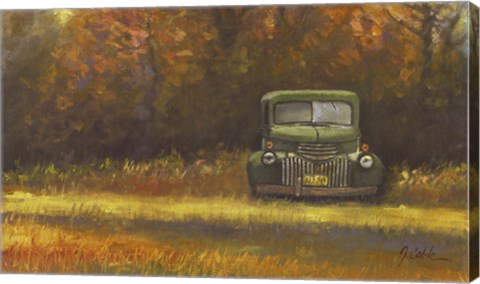 Framed Dad&#39;s Truck Print