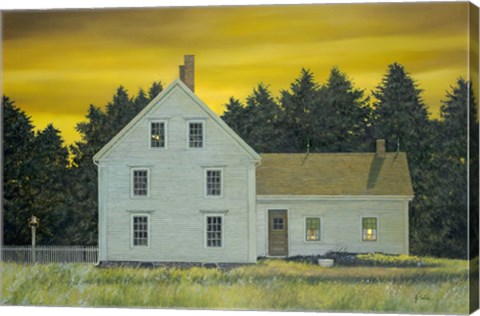 Framed St George Eve Print