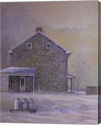 Framed Morning Flurries Print