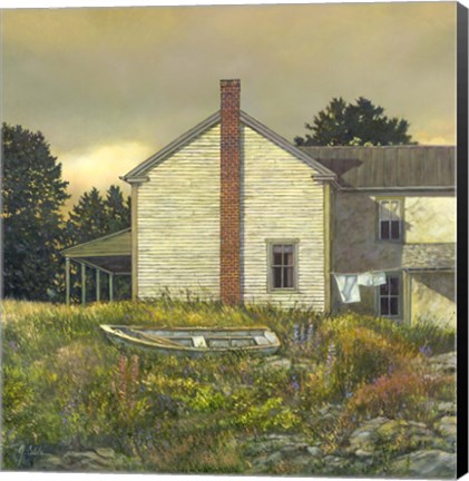 Framed Hupper's Pt Print