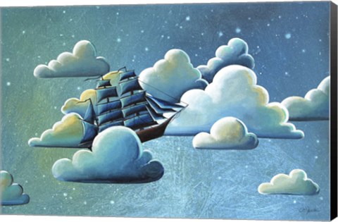 Framed Astronautical Navigation Print