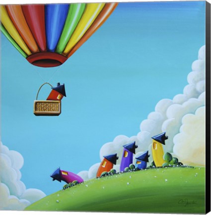 Framed Up, Up, and Away Print