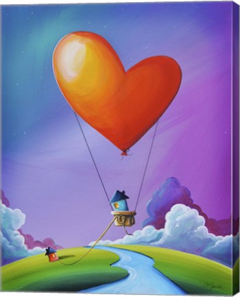 Framed Don&#39;t Let Love Slip Away Print