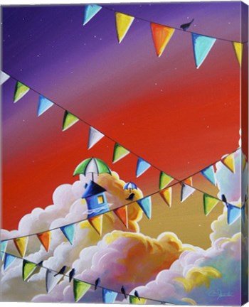 Framed Send in the Clowns Print