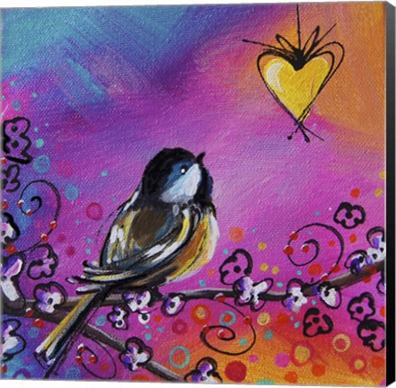 Framed Song Bird I Print