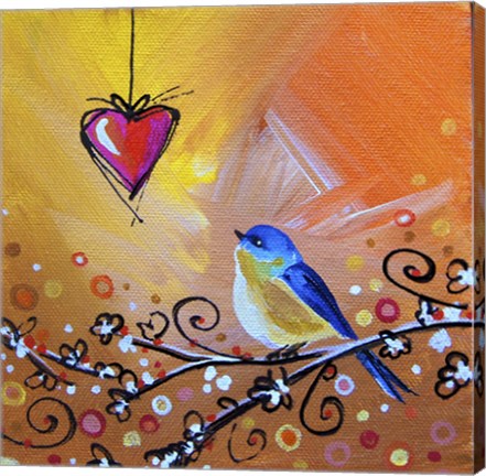 Framed Song Bird VII Print