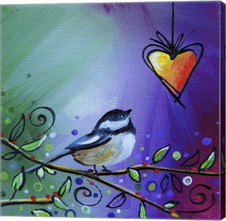 Framed Song Bird VIII Print