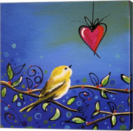 Framed Song Bird X Print