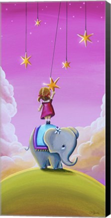Framed Reach for the Stars Print