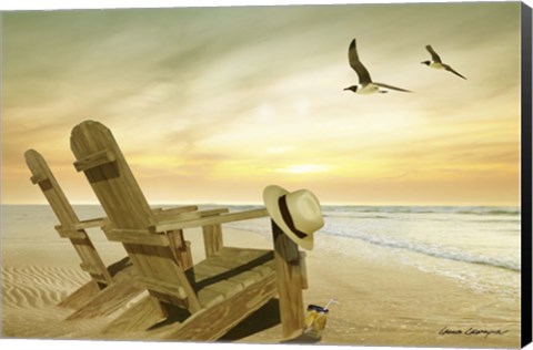 Framed Paradise 3 Print