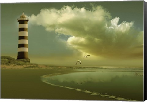 Framed Pacific Sunset 7 Print