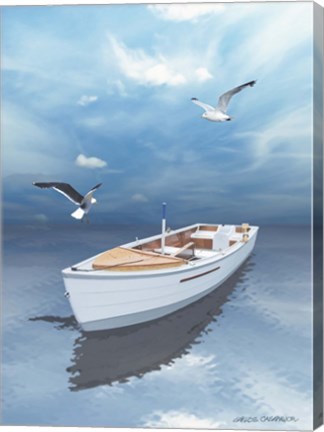 Framed Blue Dream 3 Print