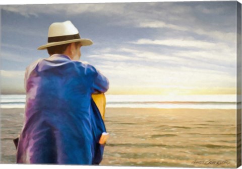 Framed Thinker Print