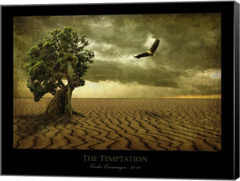 Framed Temptation Print