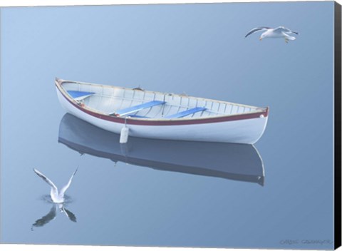 Framed Blue Dream 1 Print