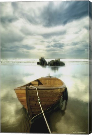 Framed Old Boat Print