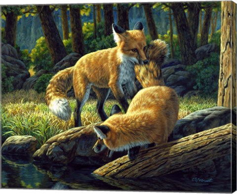 Framed Sibling Rivalry Print