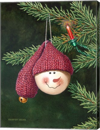 Framed Christmas Smile Print