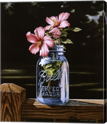 Framed Rose of Sharon Print