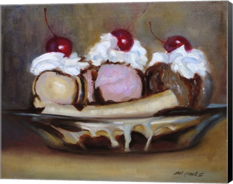 Framed Banana Split Print