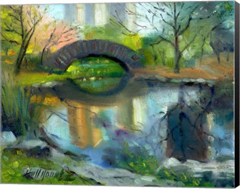 Framed Central Park - New York City Print
