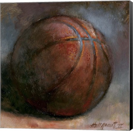 Framed Basketball Print
