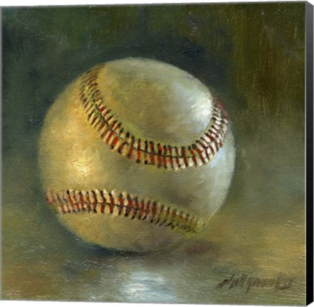 Framed Baseball 8 Print