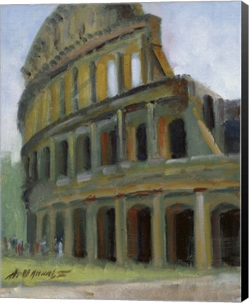 Framed Roman Colosseum Print