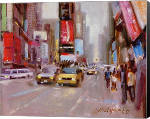 Framed Times Square Print