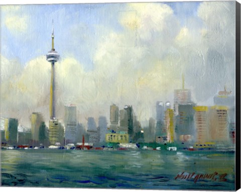 Framed CN Tower, Toronto Print